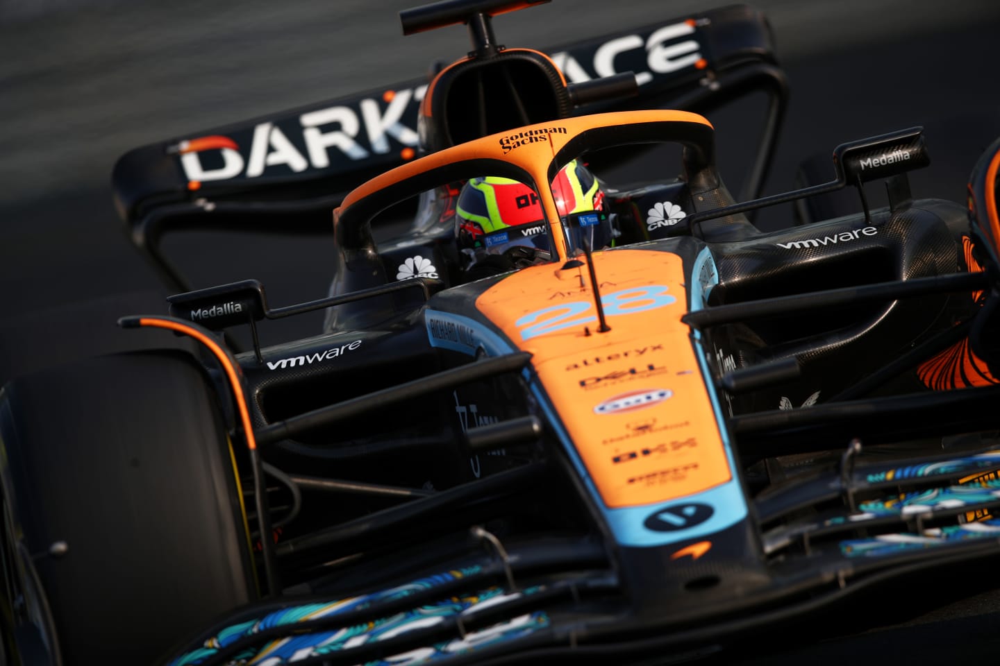 ABU DHABI, UNITED ARAB EMIRATES - NOVEMBER 22: Oscar Piastri of Australia driving the McLaren MCL36