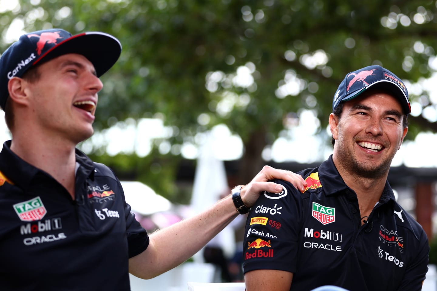 MELBOURNE, AUSTRALIA - APRIL 07: Max Verstappen of the Netherlands and Oracle Red Bull Racing and
