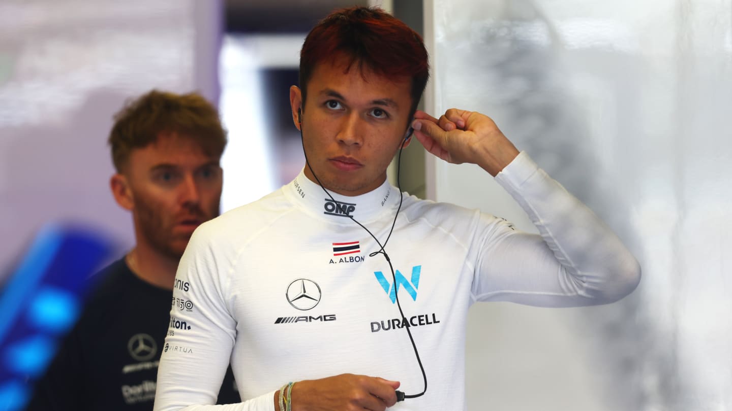SPIELBERG, AUSTRIA - JULY 09: Alexander Albon of Thailand and Williams prepares to drive in the