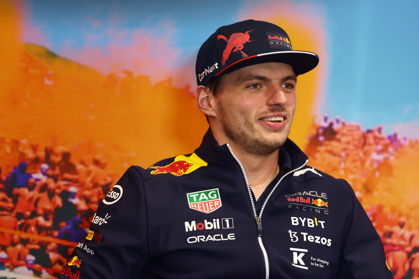 SPIELBERG, AUSTRIA - JULY 07: Max Verstappen of the Netherlands and Oracle Red Bull Racing looks on