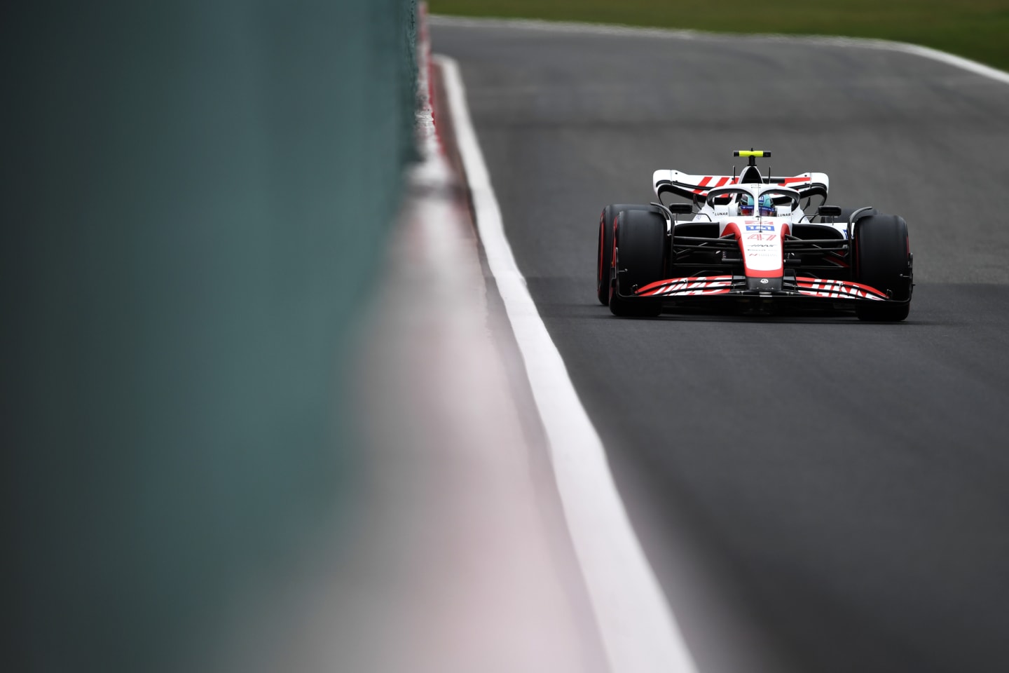 SPA, BELGIUM - AUGUST 26: Mick Schumacher of Germany driving the (47) Haas F1 VF-22 Ferrari on track during practice ahead of the F1 Grand Prix of Belgium at Circuit de Spa-Francorchamps on August 26, 2022 in Spa, Belgium. (Photo by Rudy Carezzevoli/Getty Images)