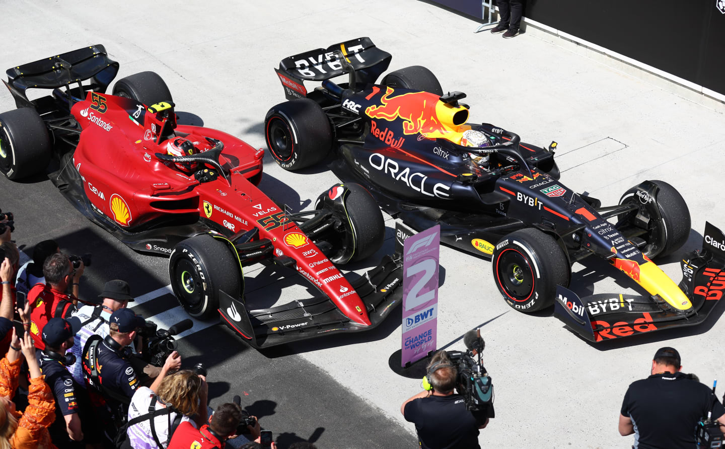 MONTREAL, QUEBEC - JUNE 19: Race winner Max Verstappen of the Netherlands and Oracle Red Bull