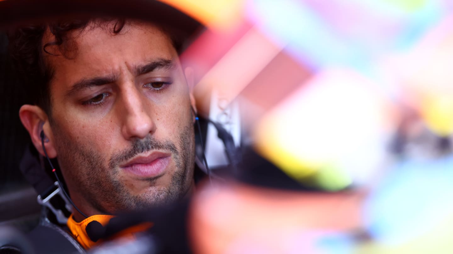 LE CASTELLET, FRANCE - JULY 22: Daniel Ricciardo of Australia and McLaren prepares to drive in the