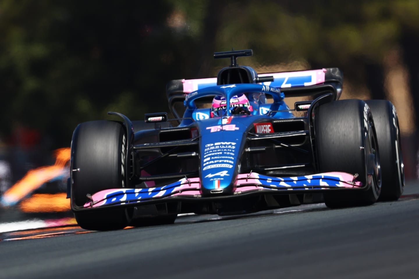 LE CASTELLET, FRANCE - JULY 24: Fernando Alonso of Spain driving the (14) Alpine F1 A522 Renault on