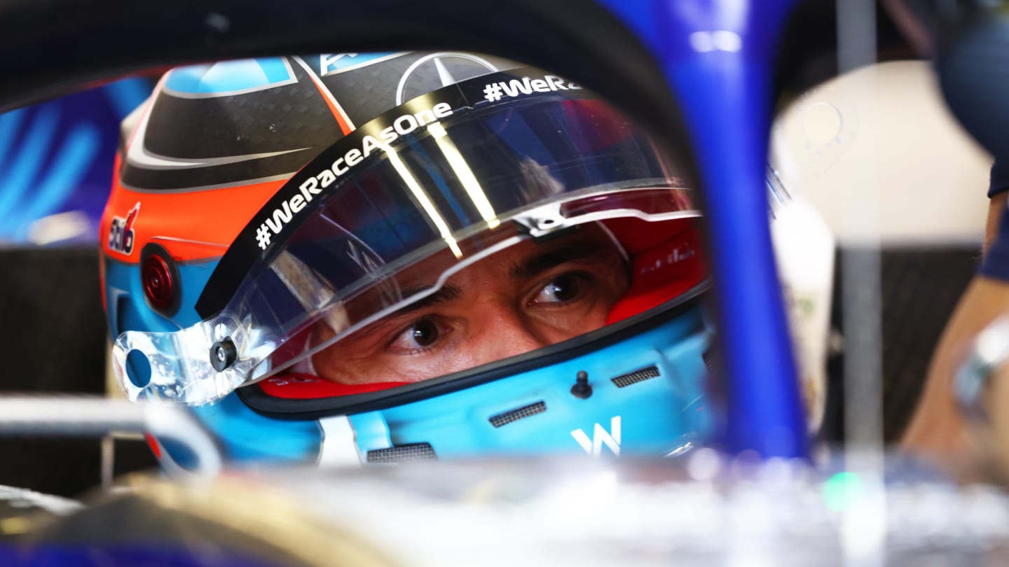 MONZA, ITALY - SEPTEMBER 10: Nyck de Vries of Netherlands and Williams prepares to drive in the