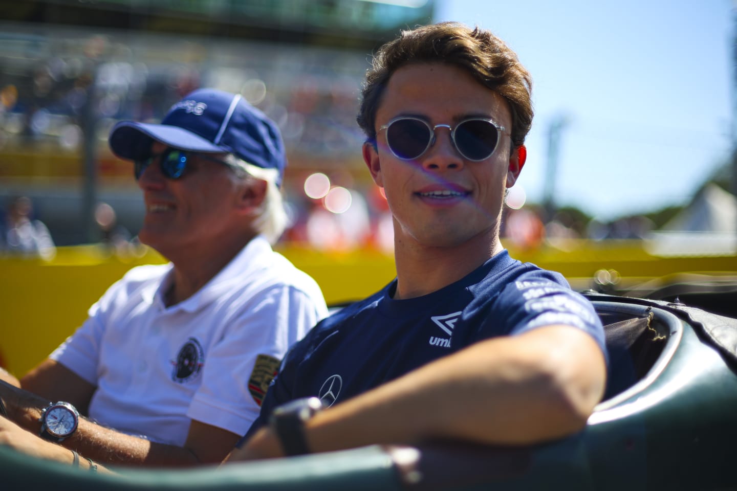 MONZA, ITALY - SEPTEMBER 11: Nyck de Vries of Netherlands looks on ahead of the F1 Grand Prix of