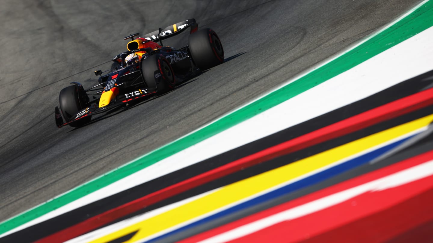 MONZA, ITALY - SEPTEMBER 11: Max Verstappen of the Netherlands driving the (1) Oracle Red Bull