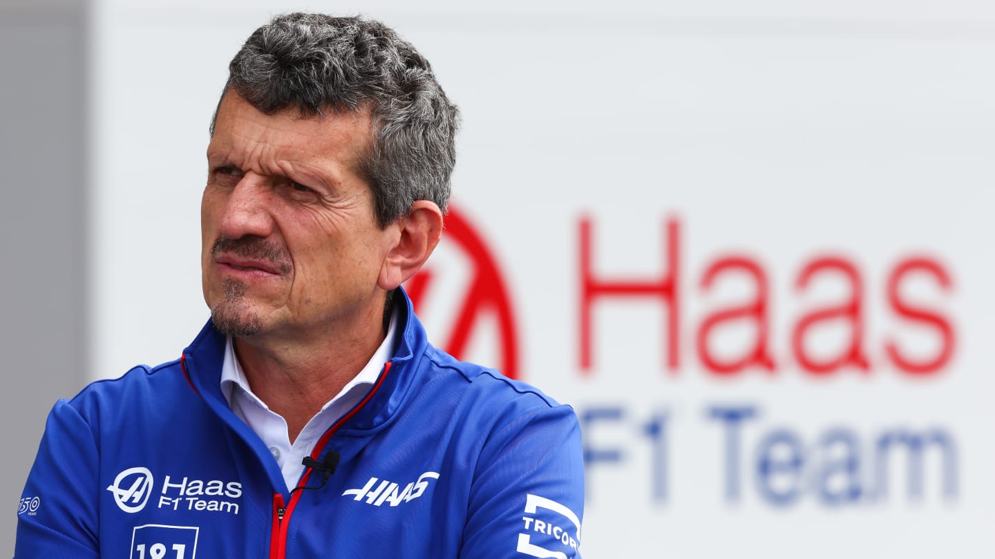 SUZUKA, JAPAN - OCTOBER 08: Haas F1 Team Principal Guenther Steiner looks on in the Paddock prior