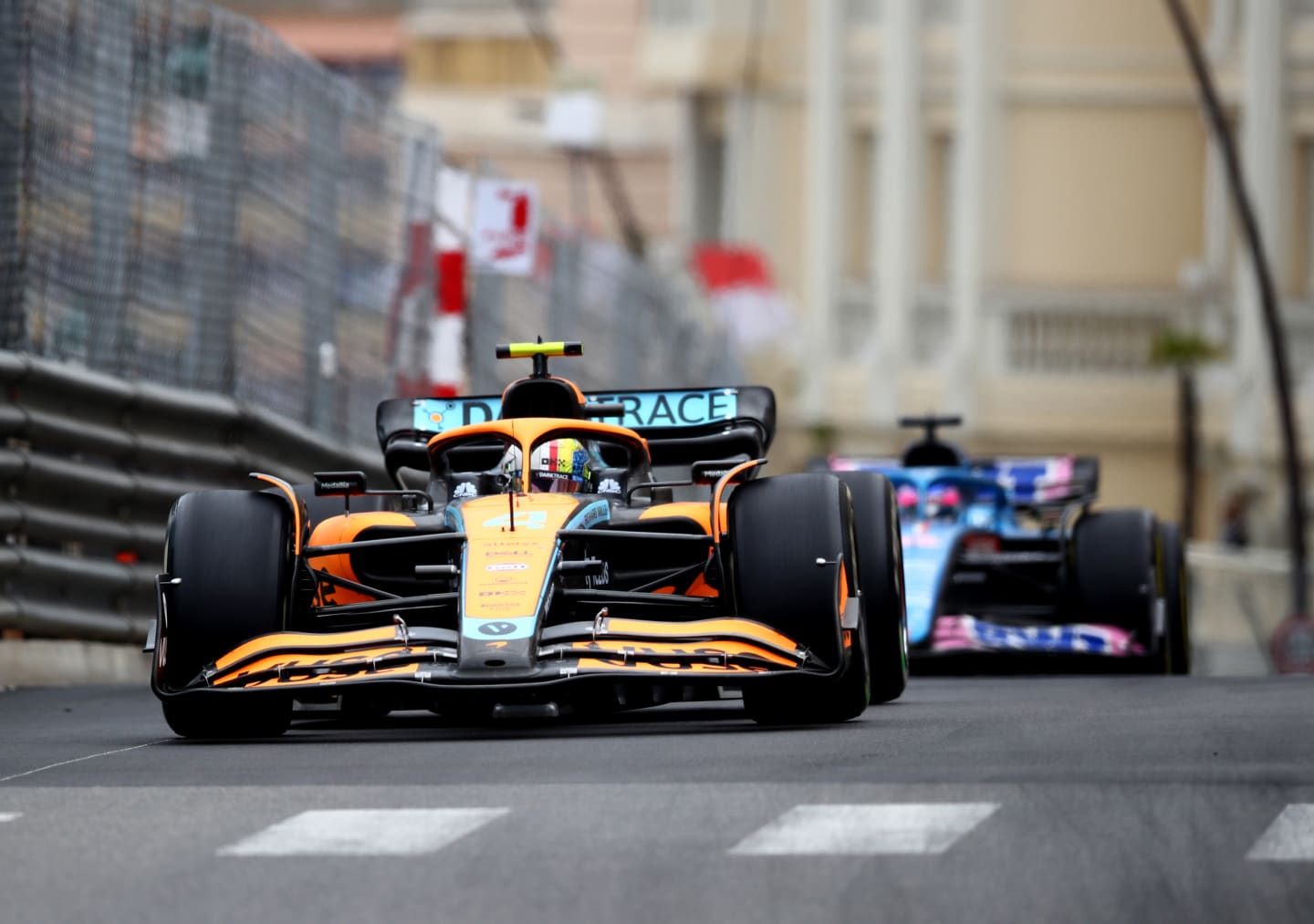 MONTE-CARLO, MONACO - MAY 29: Lando Norris of Great Britain driving the (4) McLaren MCL36 Mercedes