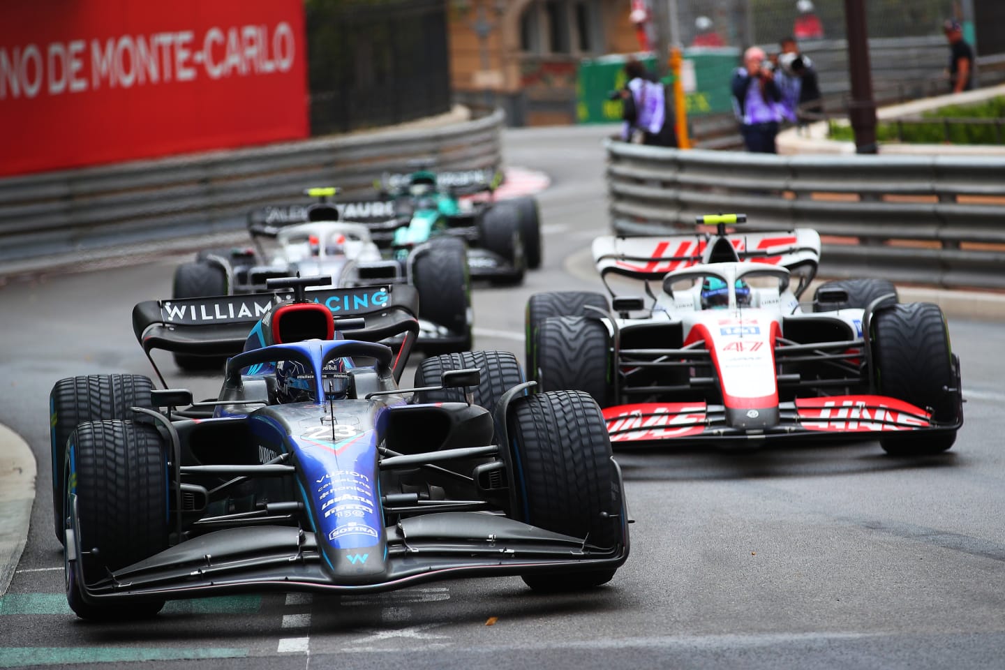 MONTE-CARLO, MONACO - MAY 29: Alex Albon of Thailand driving the (6) Williams Racing FW44 Mercedes