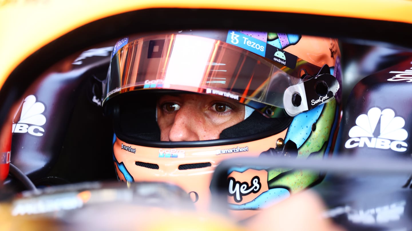 ZANDVOORT, NETHERLANDS - SEPTEMBER 02: Daniel Ricciardo of Australia and McLaren prepares to drive