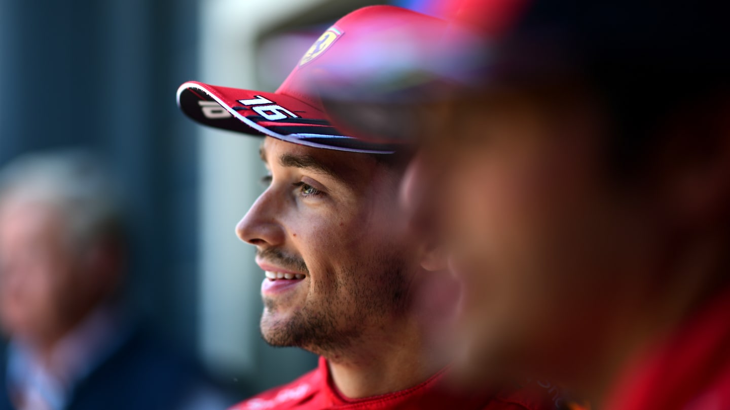 ZANDVOORT, NETHERLANDS - SEPTEMBER 03: Second placed qualifier Charles Leclerc of Monaco and