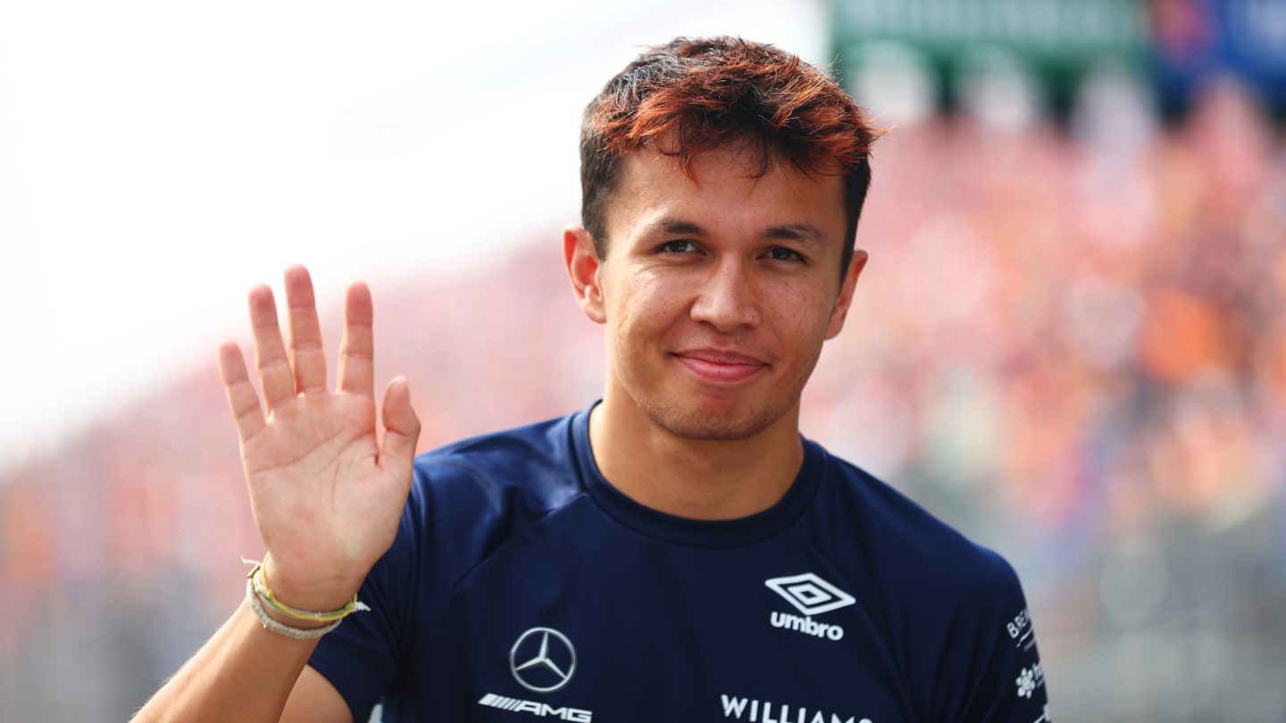 ZANDVOORT, NETHERLANDS - SEPTEMBER 04: Alexander Albon of Thailand and Williams looks on from the