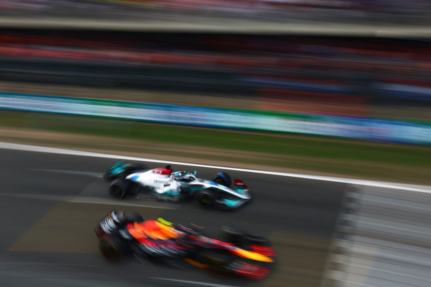 ZANDVOORT, NETHERLANDS - SEPTEMBER 04: Sergio Perez of Mexico driving the (11) Oracle Red Bull