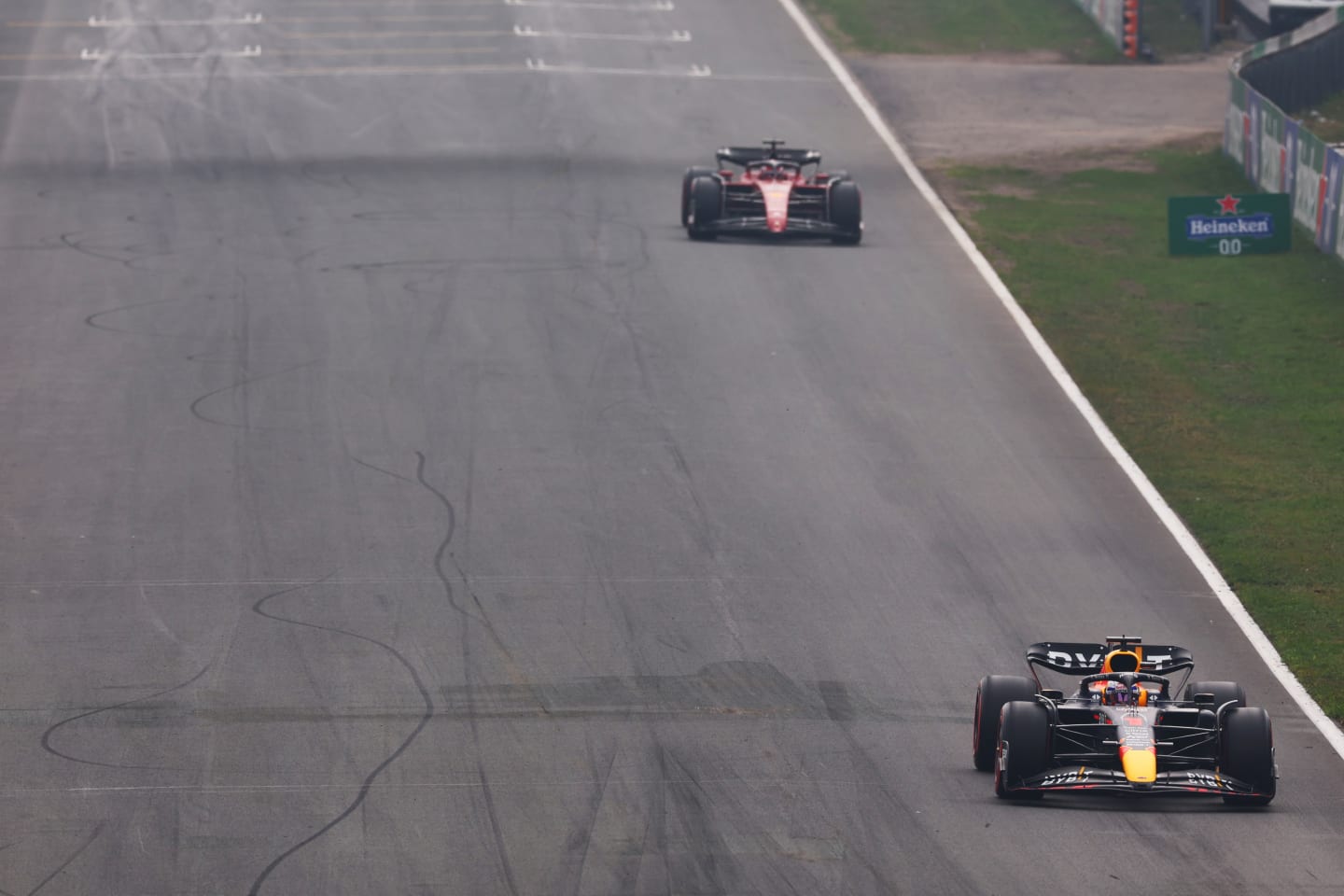 ZANDVOORT, NETHERLANDS - SEPTEMBER 04: Max Verstappen of the Netherlands driving the (1) Oracle Red