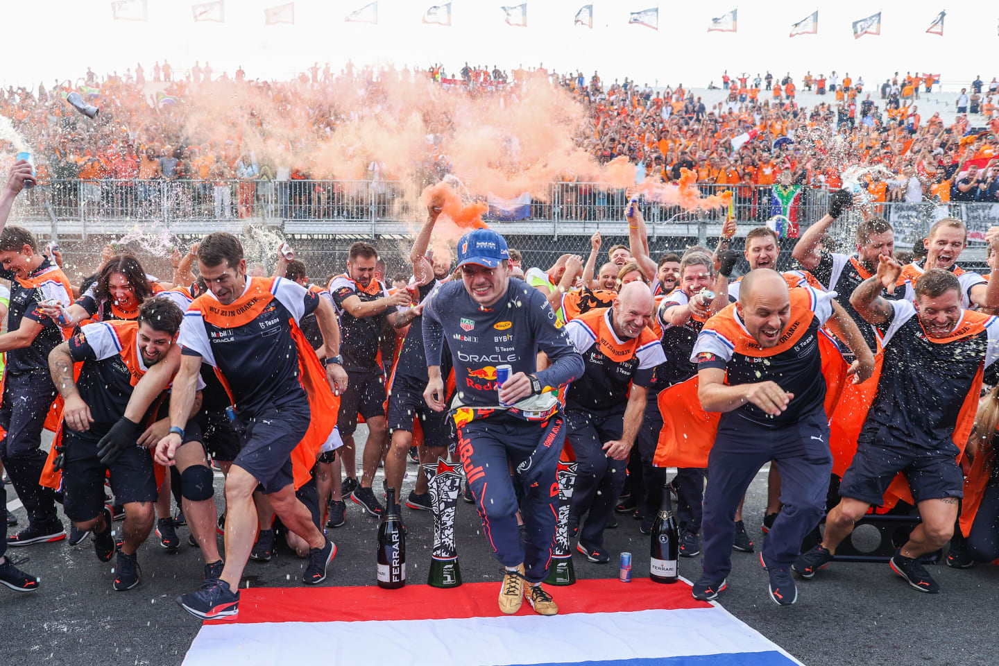 ZANDVOORT, NETHERLANDS - SEPTEMBER 04: Max Verstappen of Red Bull Racing and The Netherlands