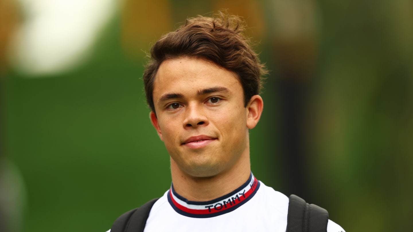 SINGAPORE, SINGAPORE - OCTOBER 01: Nyck de Vries of Netherlands, Mercedes Test and Reserve Driver