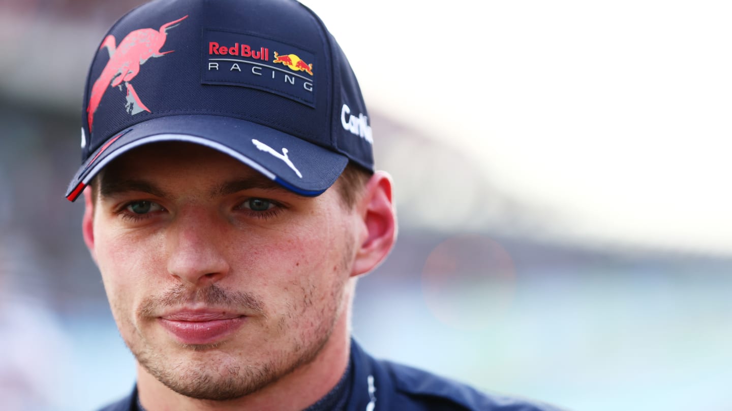 AUSTIN, TEXAS - OCTOBER 22: Third placed qualifier Max Verstappen of the Netherlands and Oracle Red