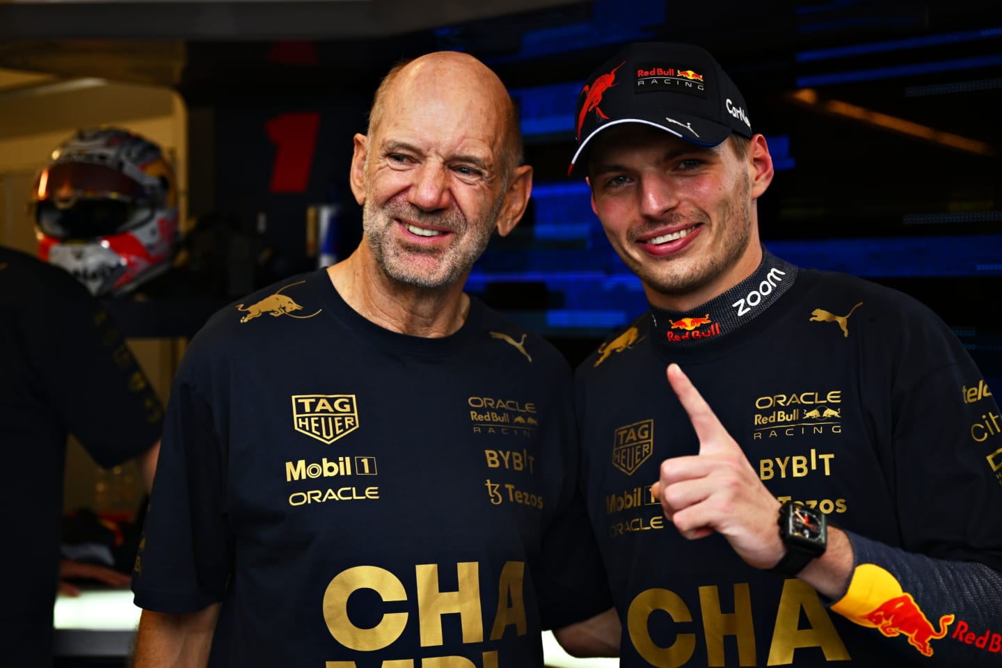 AUSTIN, TEXAS - OCTOBER 23: Race winner Max Verstappen of the Netherlands and Oracle Red Bull