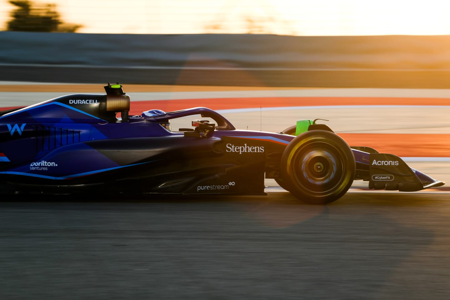 BAHRAIN, BAHRAIN - FEBRUARY 23: Logan Sargeant of USA and Williams  during day one of F1 Testing at