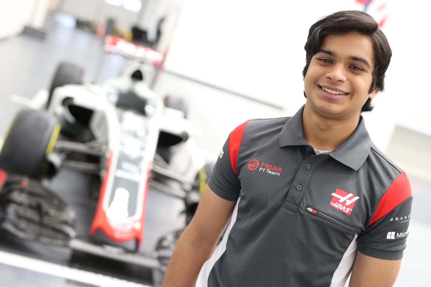 Haas development driver Arjun