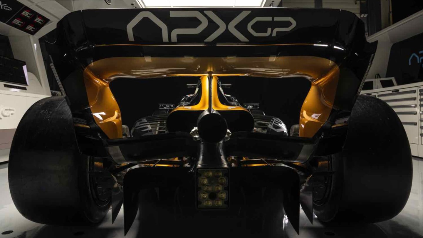 The first images of the APXGP car have been offered to fans