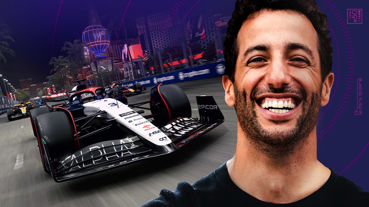 Daniel Ricciardo has shared his excitement ahead of the Las Vegas GP