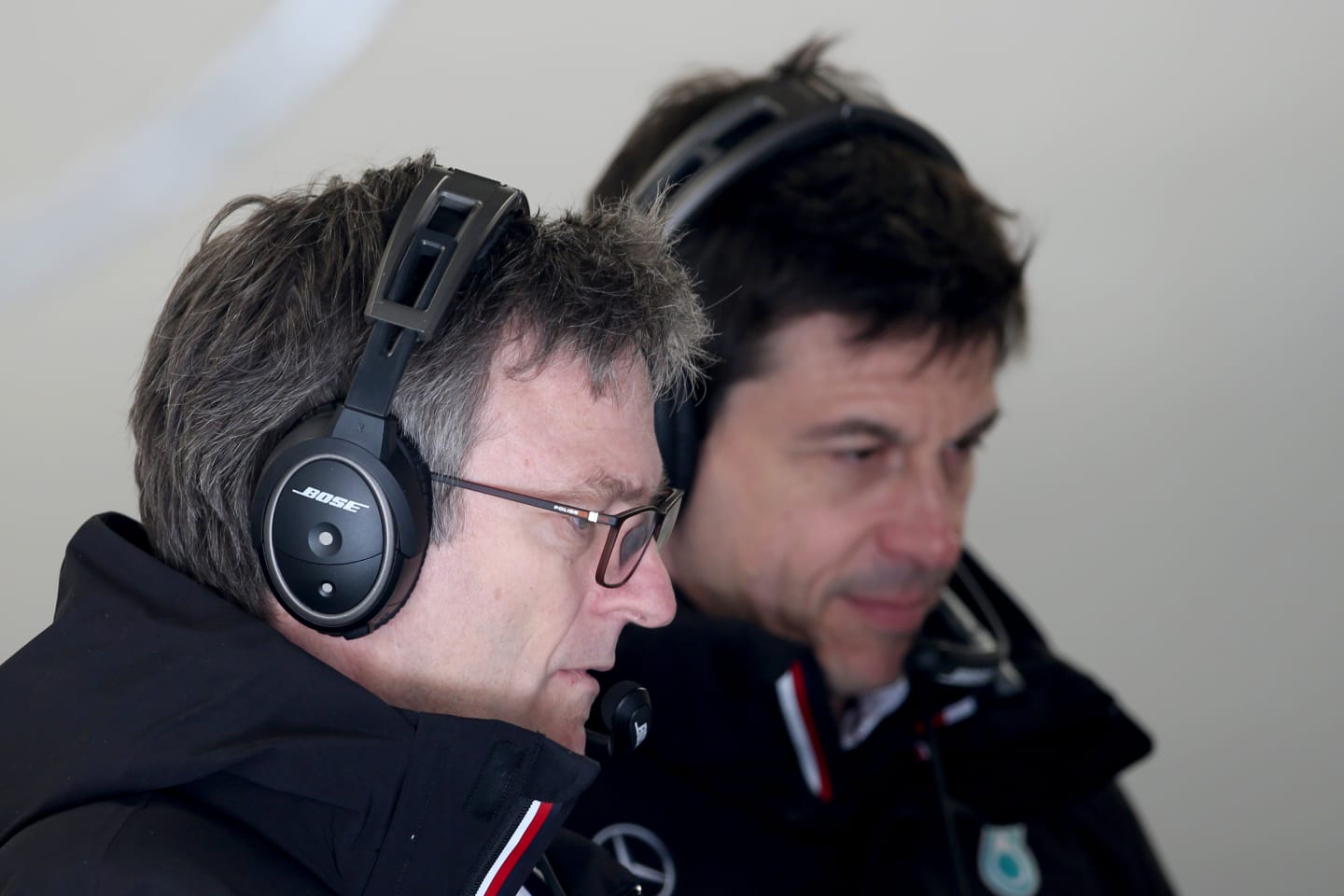 BARCELONA, SPAIN - FEBRUARY 20: James Allison, Technical Director at Mercedes GP and Mercedes GP