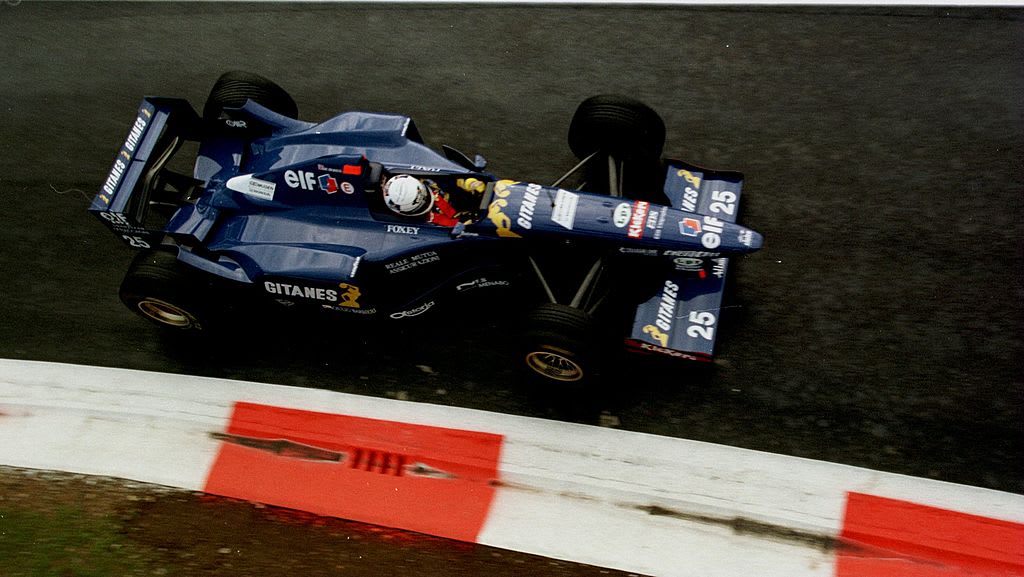 8th SEPT 1995: AGURI SUZUKI OF JAPAN IN HIS LIGIER AT PRACTICE FOR THE ITALIAN GRAND PRIX ,FORMULA