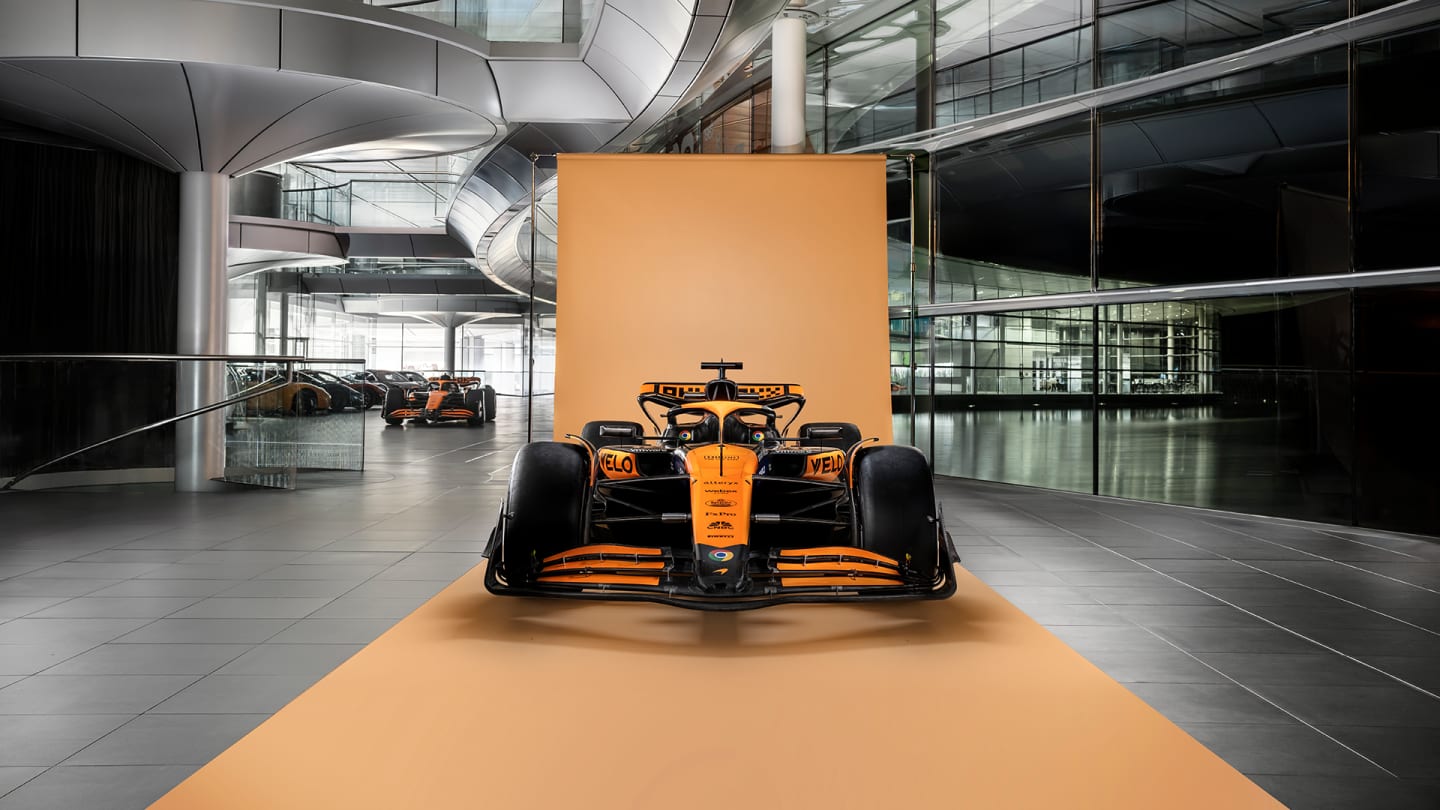 McLaren unveils new MCL38 F1 car for 2024