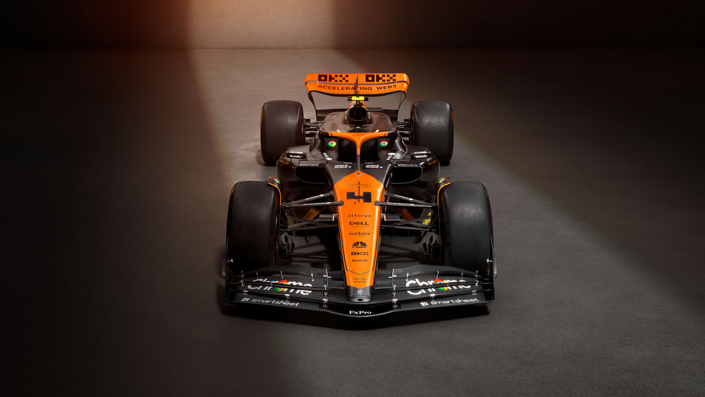 A closer look at the special livery McLaren will use in Singapore and Japan