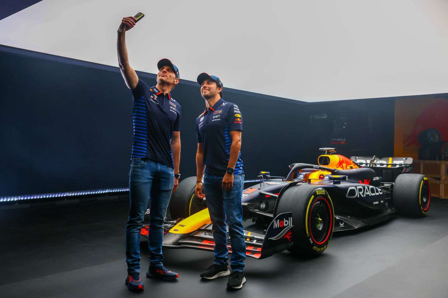 MILTON KEYNES, ENGLAND - FEBRUARY 15: Max Verstappen of the Netherlands and Oracle Red Bull Racing