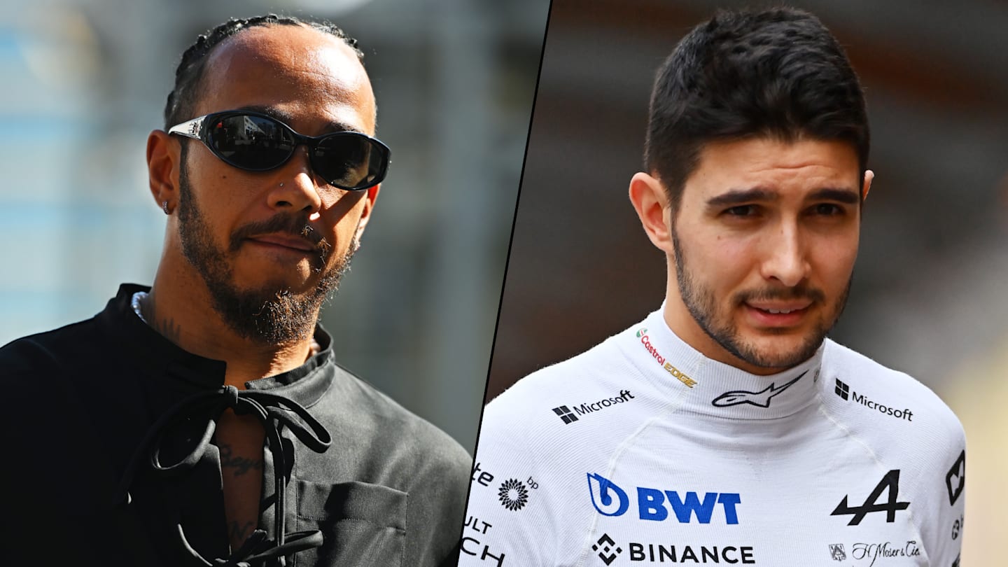 BAKU, AZERBAIJAN - SEPTEMBER 15: Lewis Hamilton of Great Britain and Mercedes walks in the Paddock