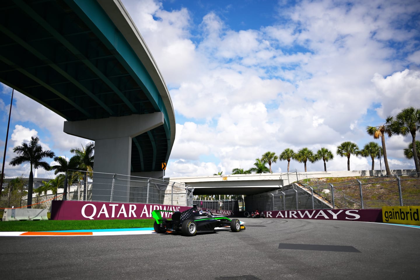 MIAMI, FLORIDA - MAY 03: Doriane Pin of France and PREMA Racing (28) drives on track during