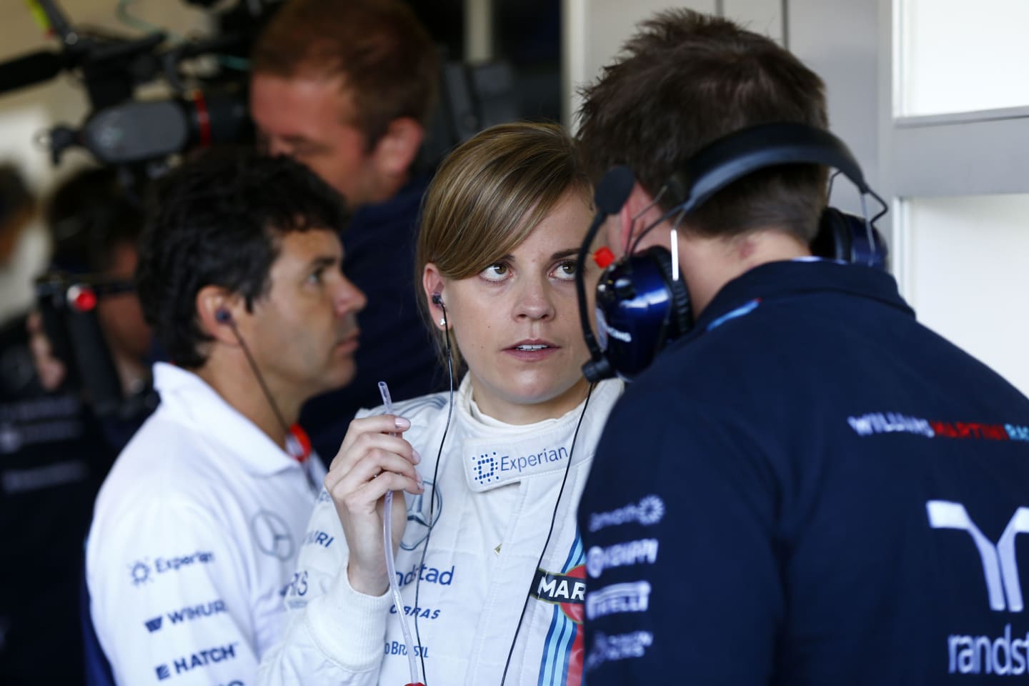 Motorsports: FIA Formula One World Championship 2014, Grand Prix of Great Britain, #41 Susie Wolff (GBR, Williams Martini Racing), (Photo by Hoch Zwei/Corbis via Getty Images)