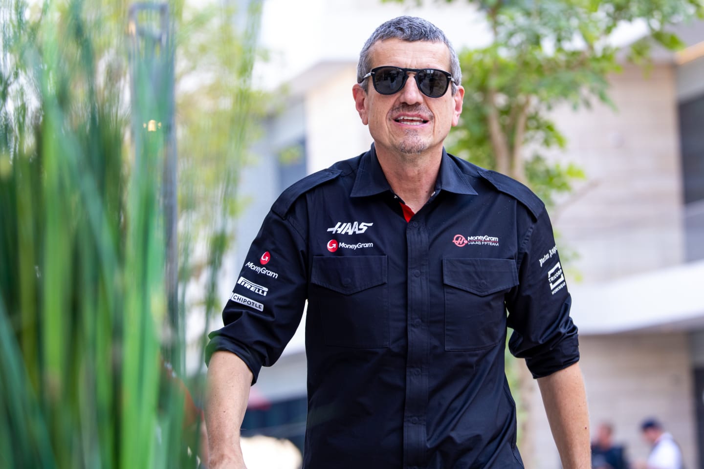 LUSAIL, QATAR - OCTOBER 5: Haas F1 Team Principal Guenther Steiner walks in the paddock during