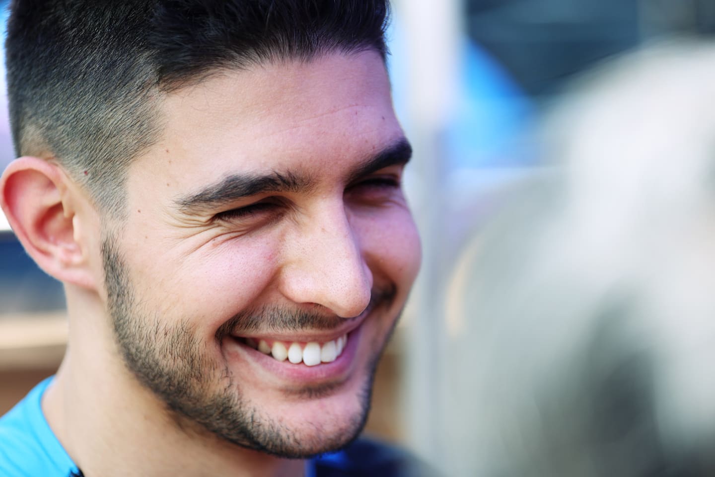 BUDAPEST, HUNGARY - JULY 18: Esteban Ocon of France and Alpine F1 looks on in the Paddock during