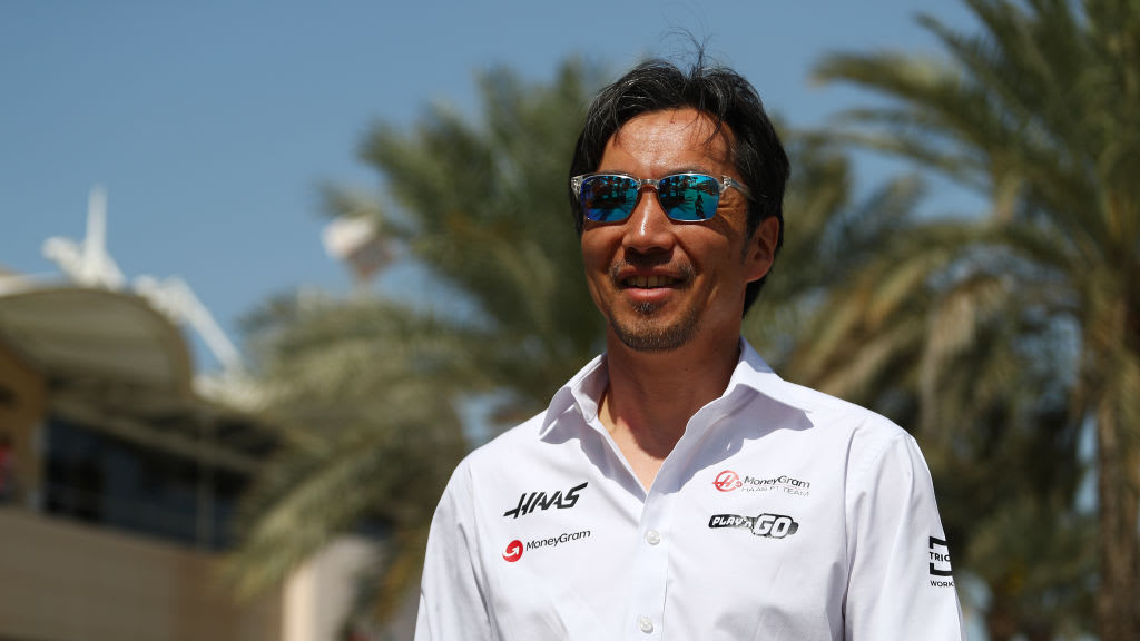 BAHRAIN, BAHRAIN - FEBRUARY 28: Haas F1 Team Principal Ayao Komatsu walks in the Paddock during