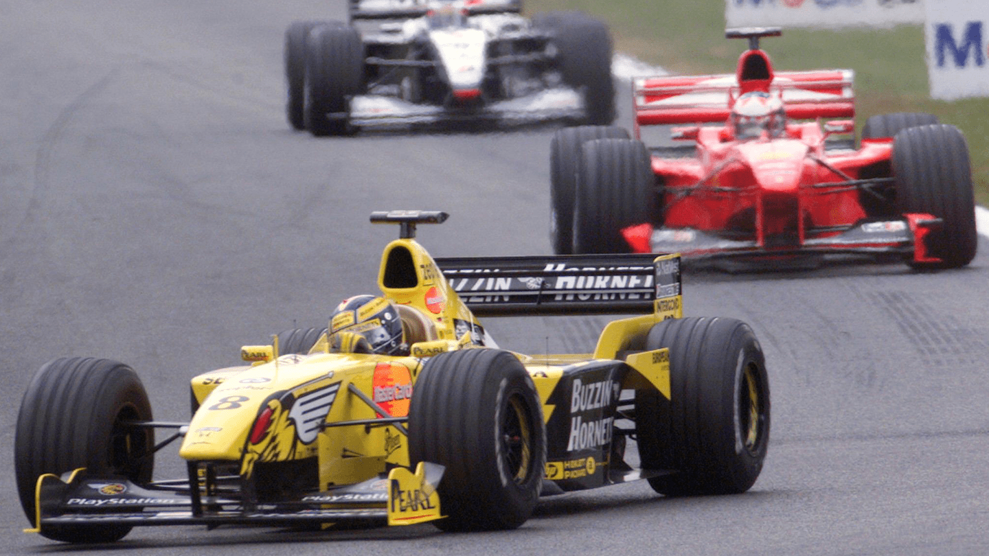 Frentzen and Jordan were a thorn in the side of McLaren and Ferrari throughout 1999