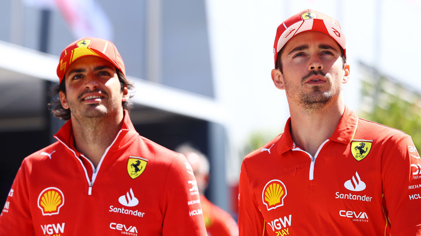 Charles Leclerc, Carlos Sainz, Ferrari