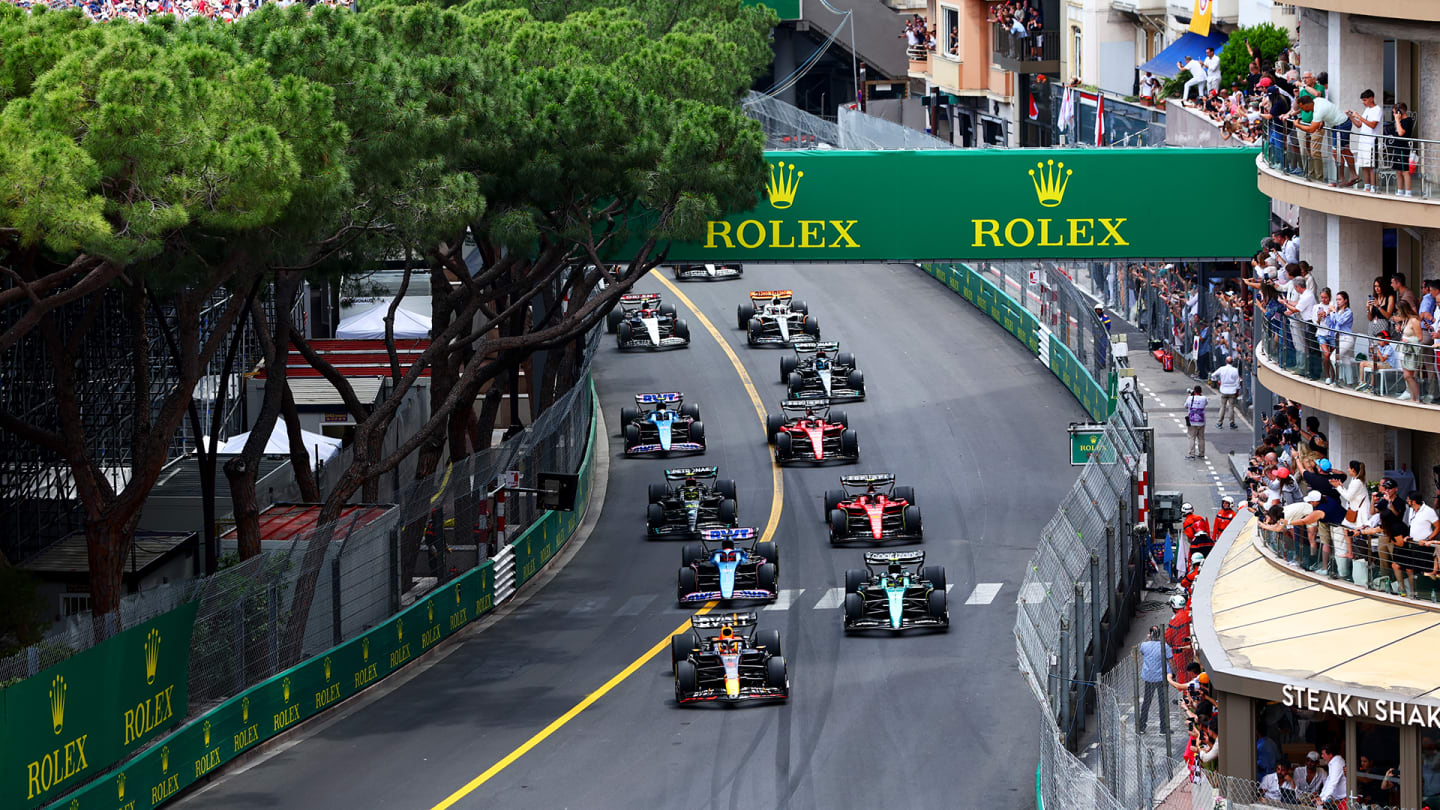Monaco Grand Prix start