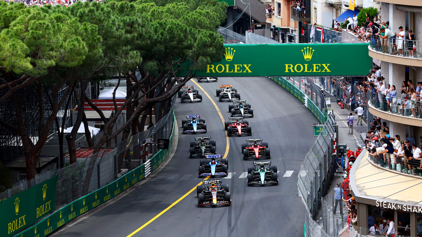 Monaco Grand Prix start