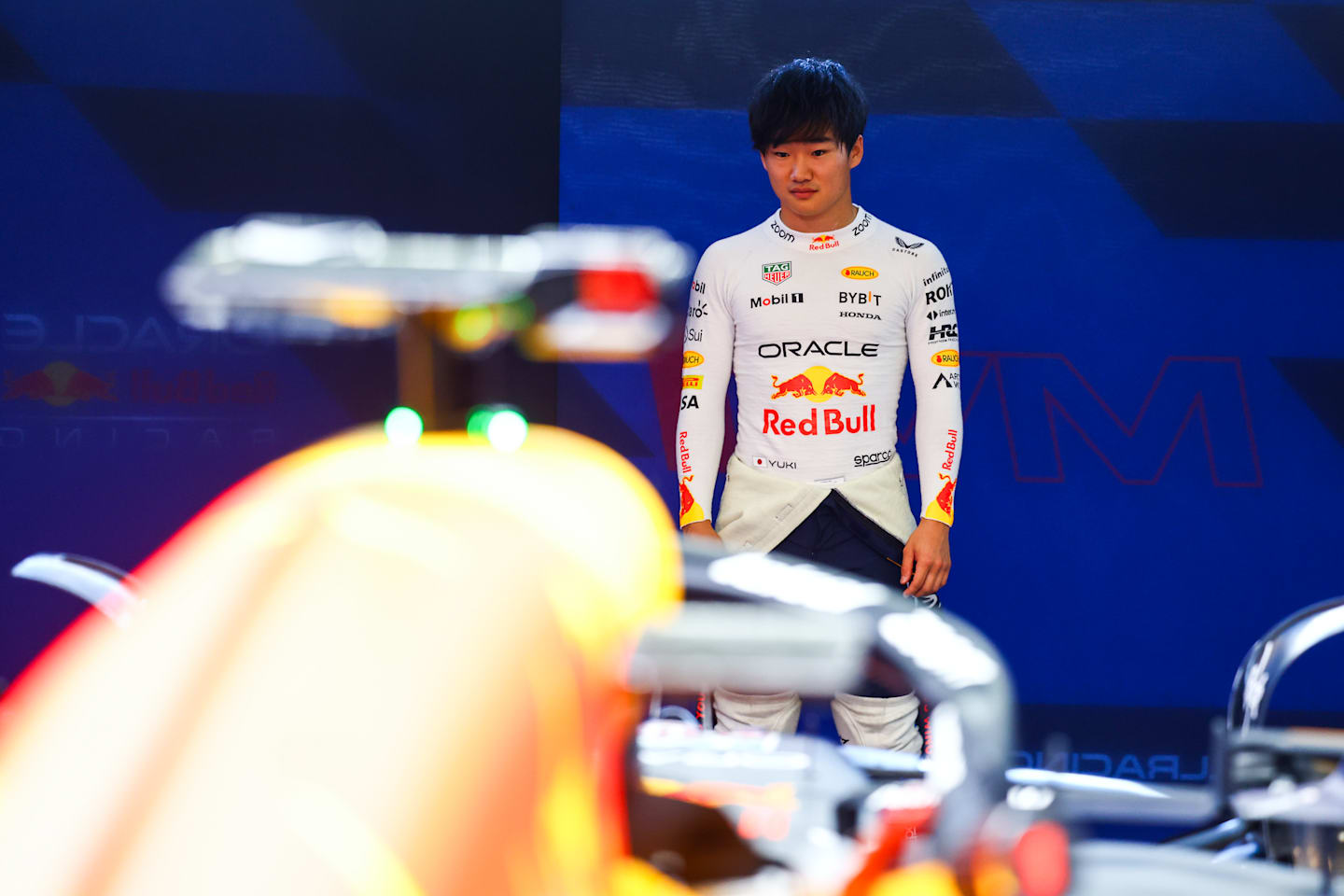 ABU DHABI, UNITED ARAB EMIRATES - DECEMBER 10: Yuki Tsunoda of Japan and Oracle Red Bull Racing