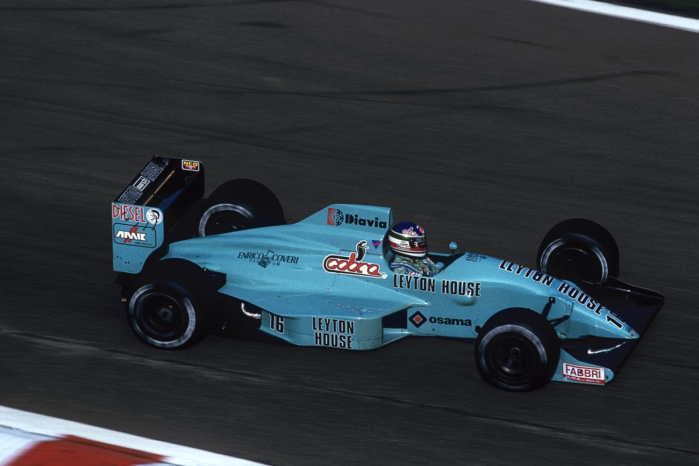 Ivan Capelli, March-Judd 881, Gran Premio de Bélgica, Circuito de Spa-Francorchamps, 28 de agosto de 1988.