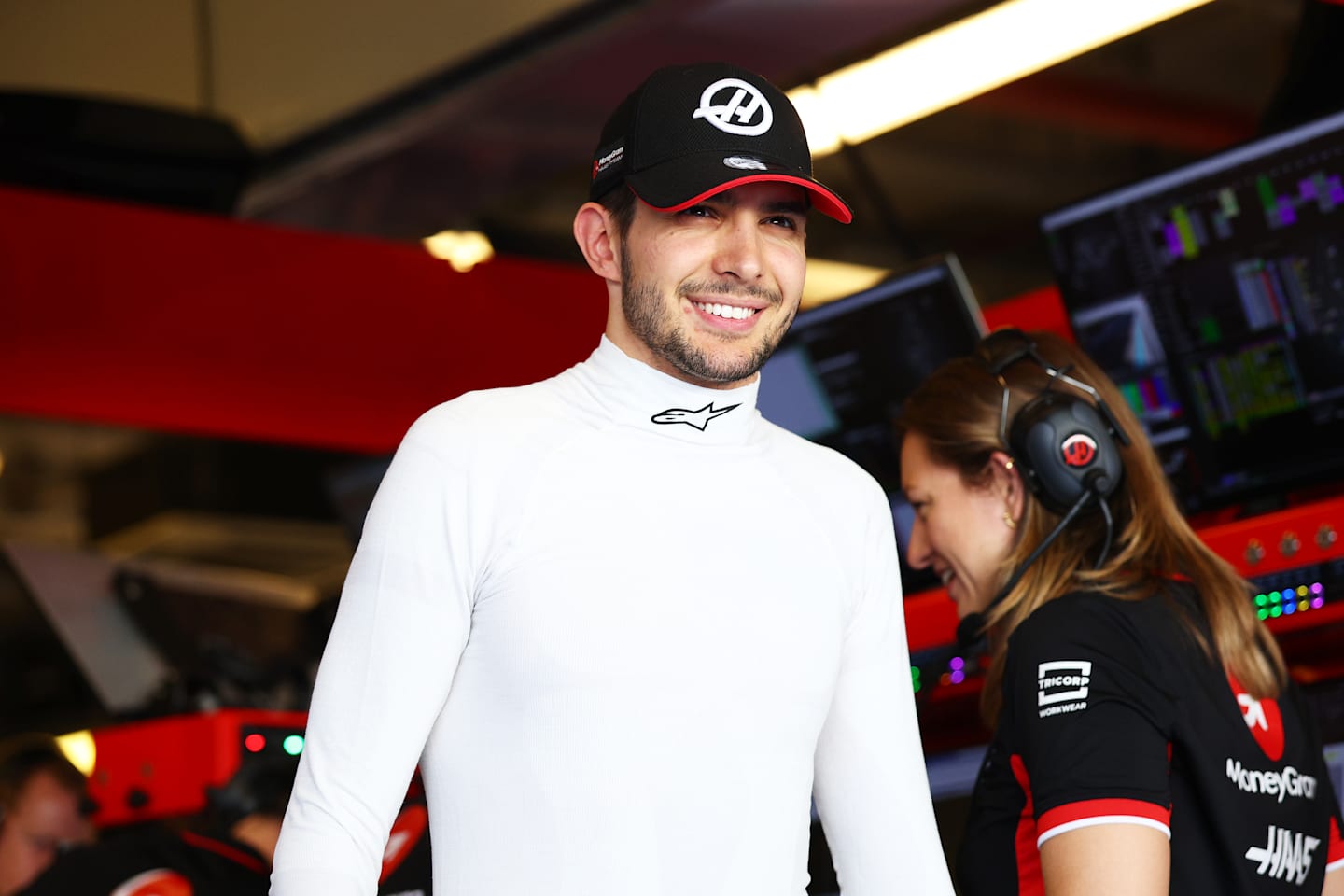 ABU DHABI, UNITED ARAB EMIRATES - DECEMBER 10: Esteban Ocon of France and Haas F1 prepares to drive