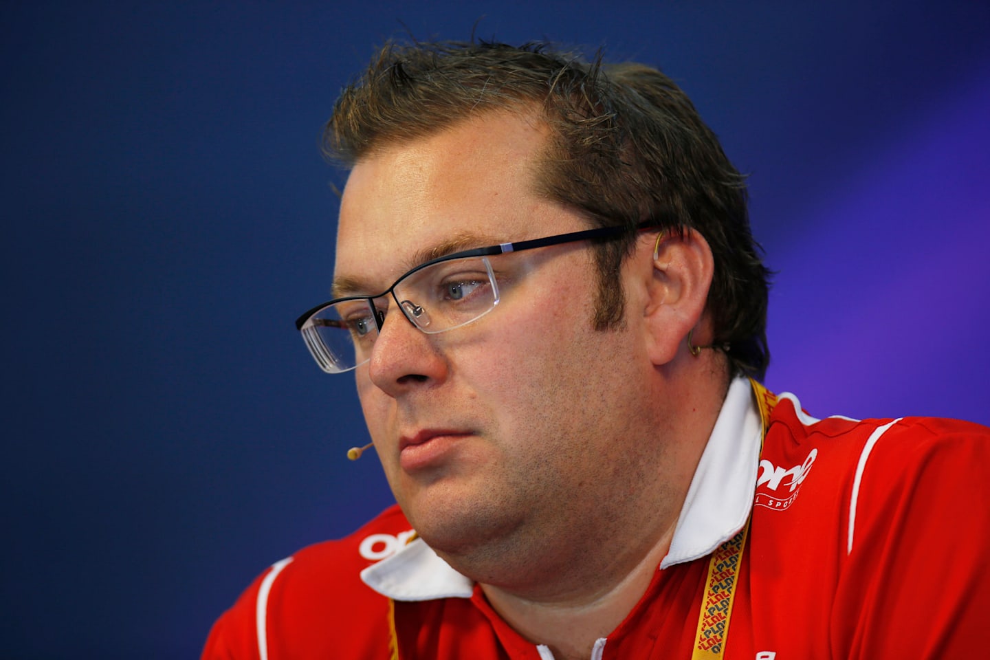 Spa-Francorchamps, Spa, Belgium. Friday 22 August 2014. David Greenwood, Chief Engineer, Marussia