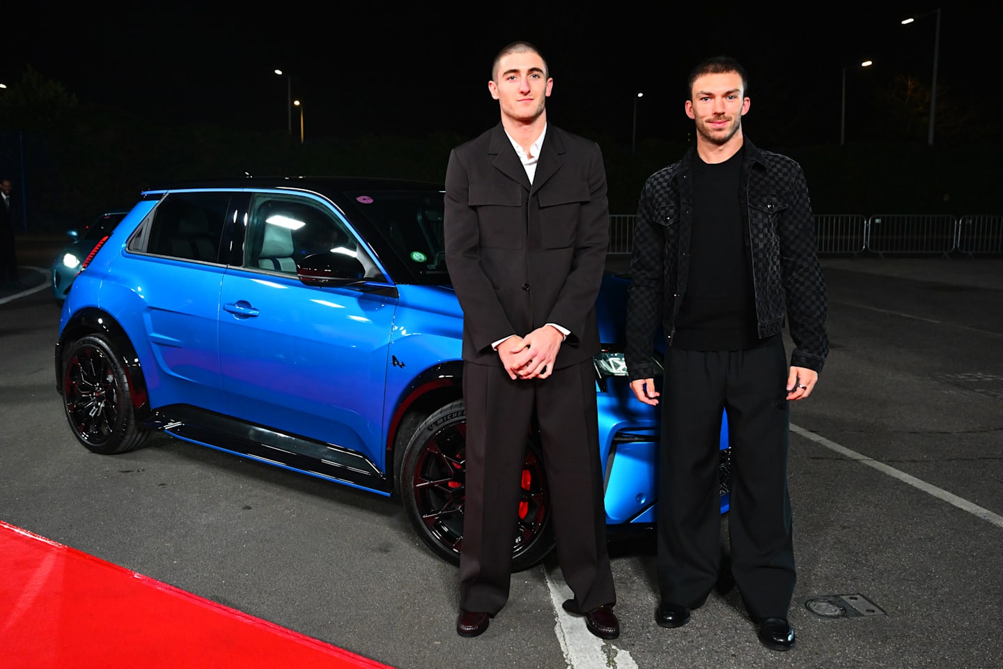 ABU DHABI, UNITED ARAB EMIRATES - DECEMBER 05: Pierre Gasly of France and Alpine F1 and Jack Doohan