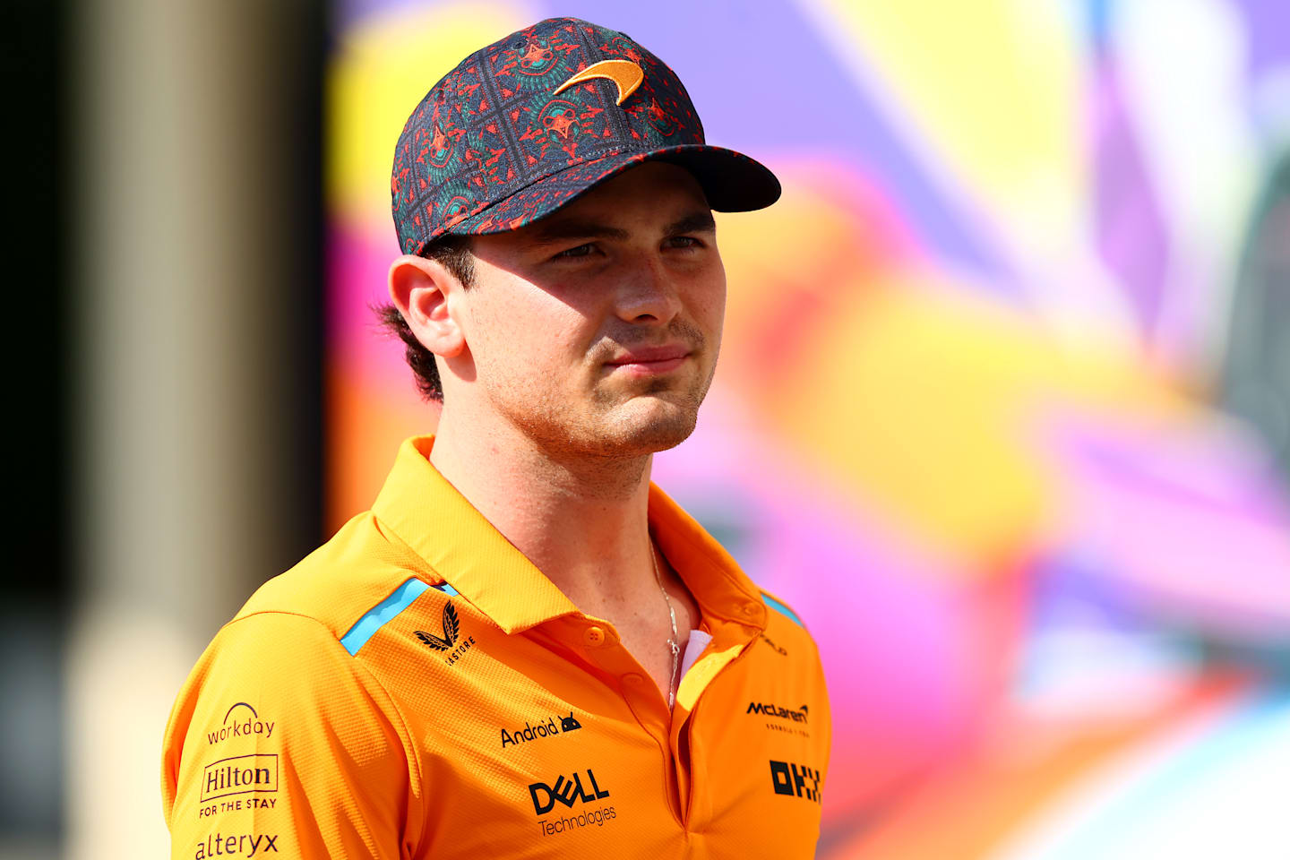 ABU DHABI, UNITED ARAB EMIRATES - DECEMBER 06: Pato O'Ward of Mexico and McLaren walks in the