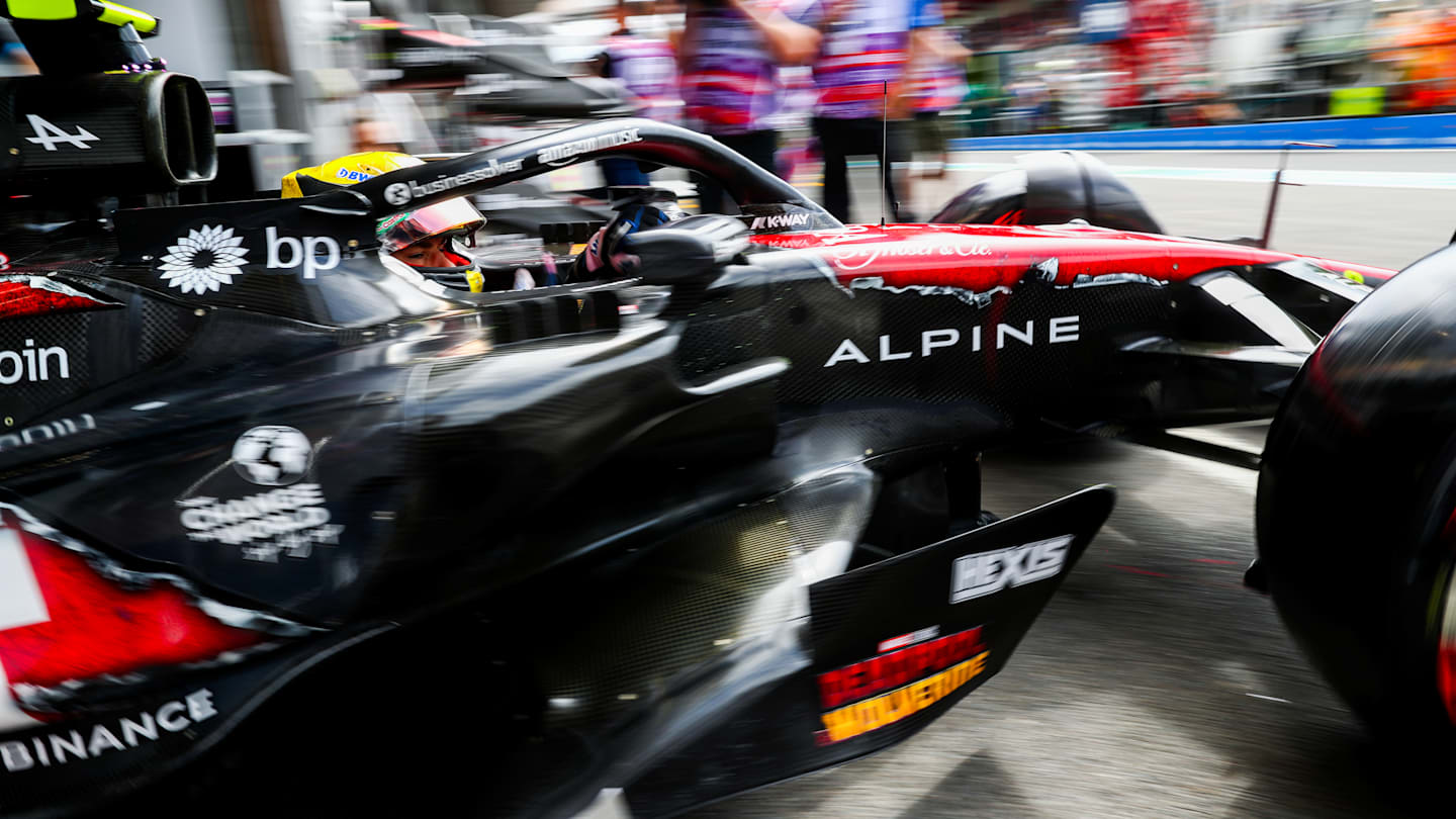 SPA, BELGIUM - JULY 26: Pierre Gasly of Alpine and France  during practice ahead of the F1 Grand Prix of Belgium at Circuit de Spa-Francorchamps on July 26, 2024 in Spa, Belgium. (Photo by Peter Fox - Formula 1/Formula 1 via Getty Images)