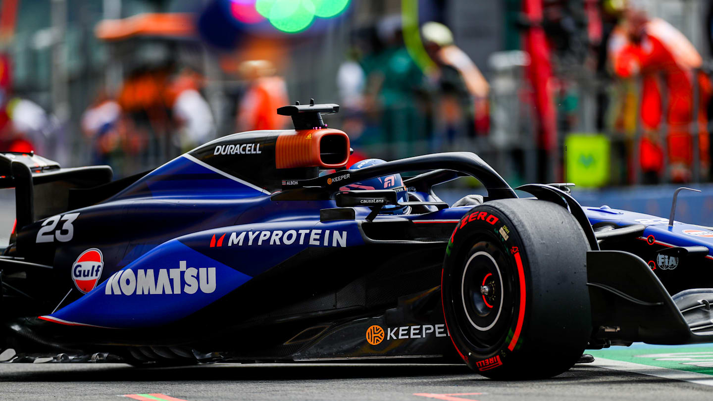 SPA, BELGIUM - JULY 26: Alexander Albon of Great Britain and Williams  during practice ahead of the F1 Grand Prix of Belgium at Circuit de Spa-Francorchamps on July 26, 2024 in Spa, Belgium. (Photo by Peter Fox - Formula 1/Formula 1 via Getty Images)